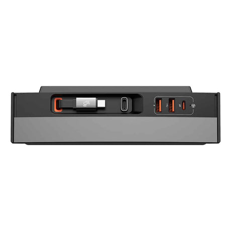 Hub/Dock Baseus Connection Hub T-Space Series (B00051300111-00), USB-C to HDMI, Type-C, 3x USB, RJ45 for Tesla Model 3 / Y, Negru