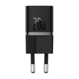 Incarcator Baseus (CCGN050101), GaN, Type-C, Fast Charging, 20W, Negru