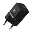 Incarcator Baseus (CCGN050101), GaN, Type-C, Fast Charging, 20W, Negru