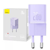Incarcator Baseus (CCGN050105), GaN, Type-C, Fast Charging, 20W, Mov