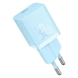 Incarcator Baseus (CCGN070603), GaN, Type-C, Fast Charging, 30W, Albastru