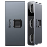 Adaptor Baseus Matrix HDMI Switcher (CAHUB-BC0G), 3x HDMI, 4K@30Hz, Gri