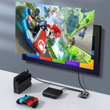 Adaptor Baseus Matrix HDMI Switcher (CAHUB-BC0G), 3x HDMI, 4K@30Hz, Gri