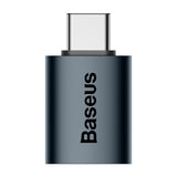 Adaptor Baseus OTG Type-C to USB 3.2 (ZJJQ000003), 10 Gbps, Albastru