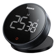 Gadget Baseus Heyo Rotation Countdown Timer Pro (FMDS000013), LED Display, Magnetic, HD Quality, 90dB, Gri Inchis