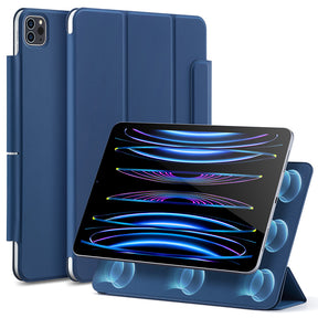 Husa de protectie tableta ESR Rebound Magnetic compatibil cu iPad Pro 11 (2018 / 2020 / 2021 / 2022), Bleumarin