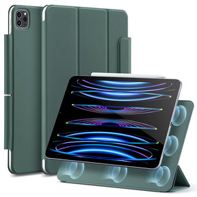 Husa de protectie tableta ESR Rebound Magnetic compatibil cu iPad Pro 11 (2018 / 2020 / 2021 / 2022), Verde Padure