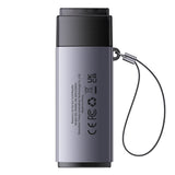 Card Reader USB to SD, TF - Baseus Lite Series (WKQX060013) - Grey