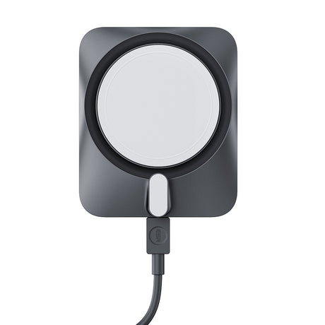 Suport ESR with Wireless Charger CryoBoost (2B513), with Cable, Car Charger, MagSafe, Apple MFi, Argintiu