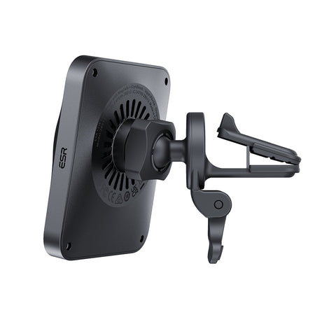 Suport ESR with Wireless Charger CryoBoost (2B513), with Cable, Car Charger, MagSafe, Apple MFi, Argintiu