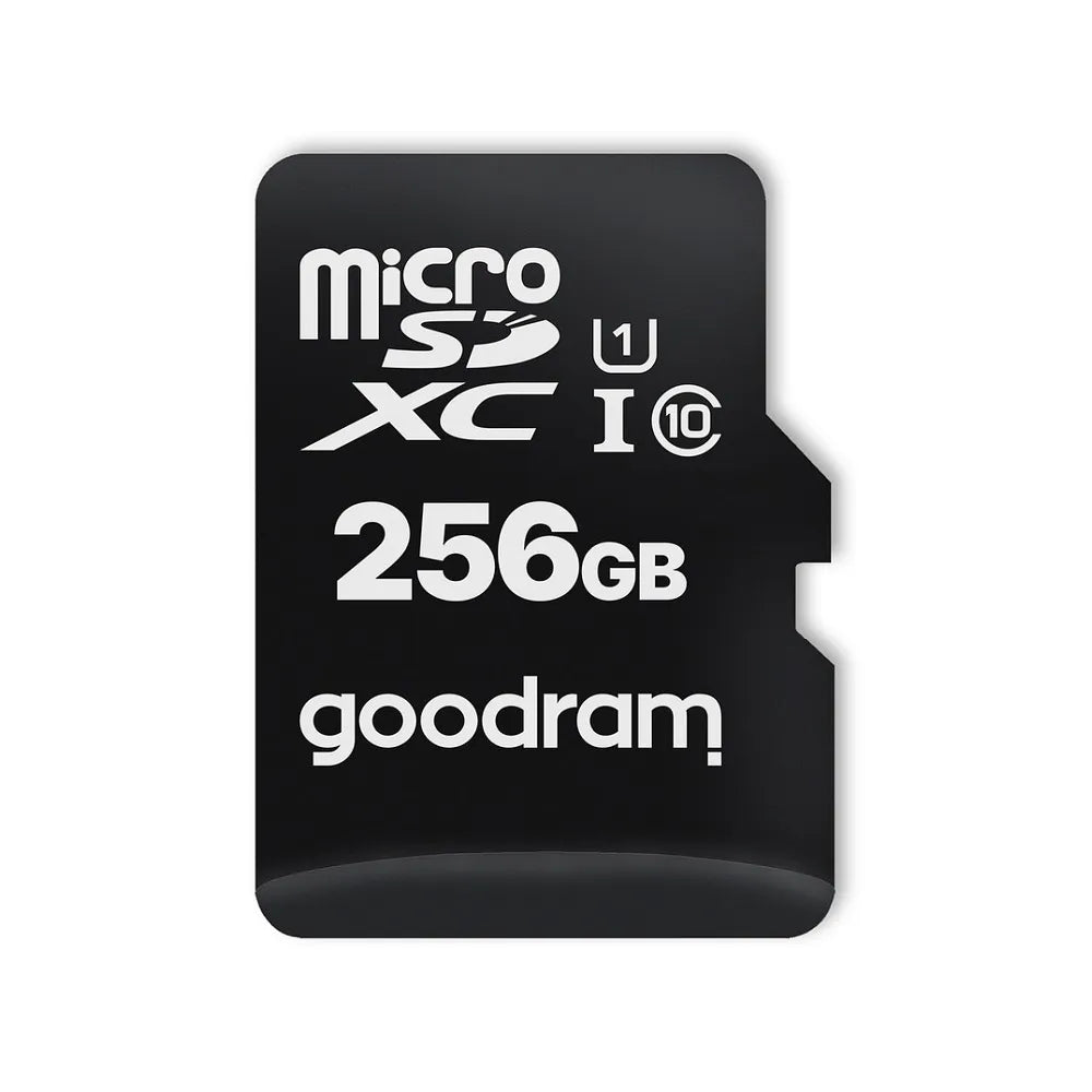 Card de memorie microSD GOODRAM 256GB 100MB/s clasa 10 UHS I cu adaptor SD