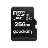 Card de memorie microSD GOODRAM 256GB 100MB/s clasa 10 UHS I cu adaptor SD