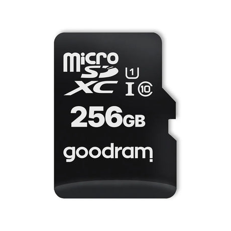 Card de memorie microSD GOODRAM 256GB 100MB/s clasa 10 UHS I cu adaptor SD