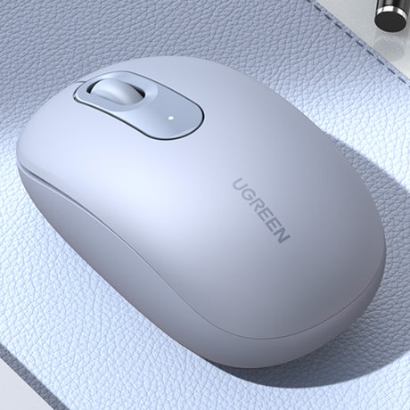 Tastatura/Mouse Ugreen Wireless Mouse MU105 (90671), 800/1200/1600/2400 DPI, Dusty Blue