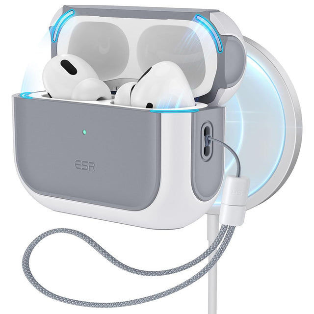 Casti ESR Orbit Hybrid HaloLock, Apple AirPods Pro 1 / 2, Alb