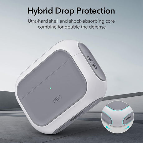 Casti ESR Orbit Hybrid HaloLock, Apple AirPods Pro 1 / 2, Alb