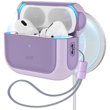 Casti ESR Orbit Hybrid HaloLock, Apple AirPods Pro 1 / 2, Lavanda
