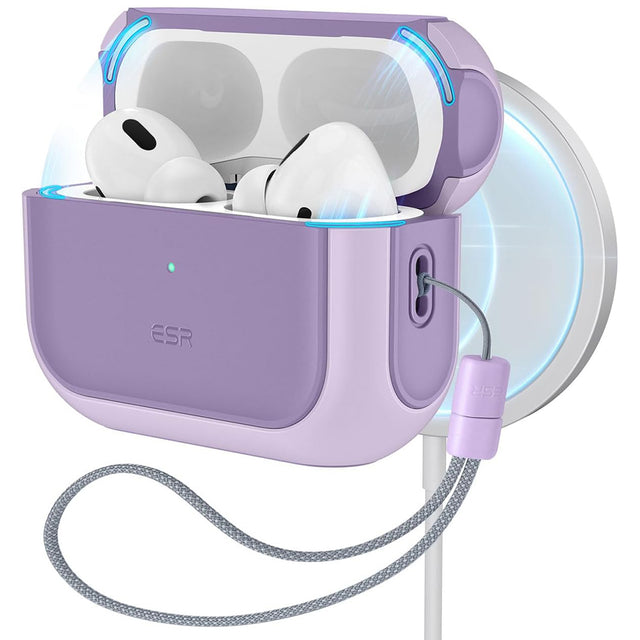Casti ESR Orbit Hybrid HaloLock, Apple AirPods Pro 1 / 2, Lavanda