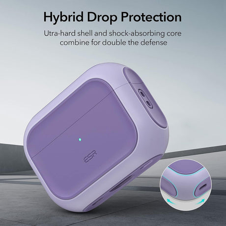 Casti ESR Orbit Hybrid HaloLock, Apple AirPods Pro 1 / 2, Lavanda