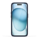 Husa de protectie ESR Classic Hybrid HaloLock Kickstand compatibil cu iPhone 15 Plus, Transparent Dark Blue