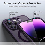 Husa de protectie ESR Classic Hybrid compatibil cu iPhone 14 Pro, Mov
