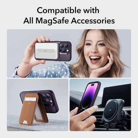 Husă ESR Classic Hybrid HaloLock mov pentru iPhone 14 Pro
