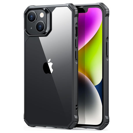 ESR Husa de protectie ESR Air Armor compatibil cu iPhone 13 / iPhone 14, Transparent Black