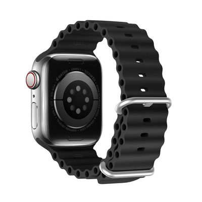 Curea de silicon DUX DUCIS OCEAN WAVE, Apple Watch 42 / 44 / 45 / 46 / 49 mm