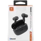 Casti JBL (Wave 200), Bluetooth 5.0, True Wireless, Microphone, Voice Assistant, Siri, Negru