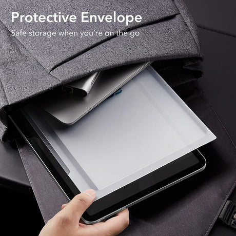 Husa de protectie tableta ESR Paper-Feel Magnetic compatibil cu iPad Air 11 (2024) / Air 11 (2025) / Air 11 (2026), Transparent