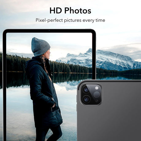 Husa de protectie tableta ESR Camera Lens Protector (set de 2) compatibil cu iPad Pro 11 / 12.9 (2022 / 2021 / 2020) / 13 (2024), Negru