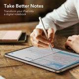 Husa de protectie tableta ESR Paper-Feel (set de 2) compatibil cu iPad 10 (2022) 10.9 / 11 (2025), Transparent Mat