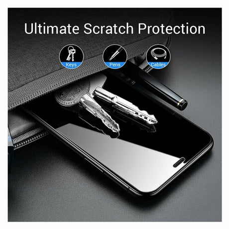 Folie de protectie Lito 2.5D FullGlue Glass compatibil cu iPhone 15 Plus, Negru