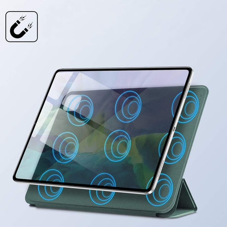 Husă de protecție ESR Rebound Magnetic pentru iPad Pro 11, verde