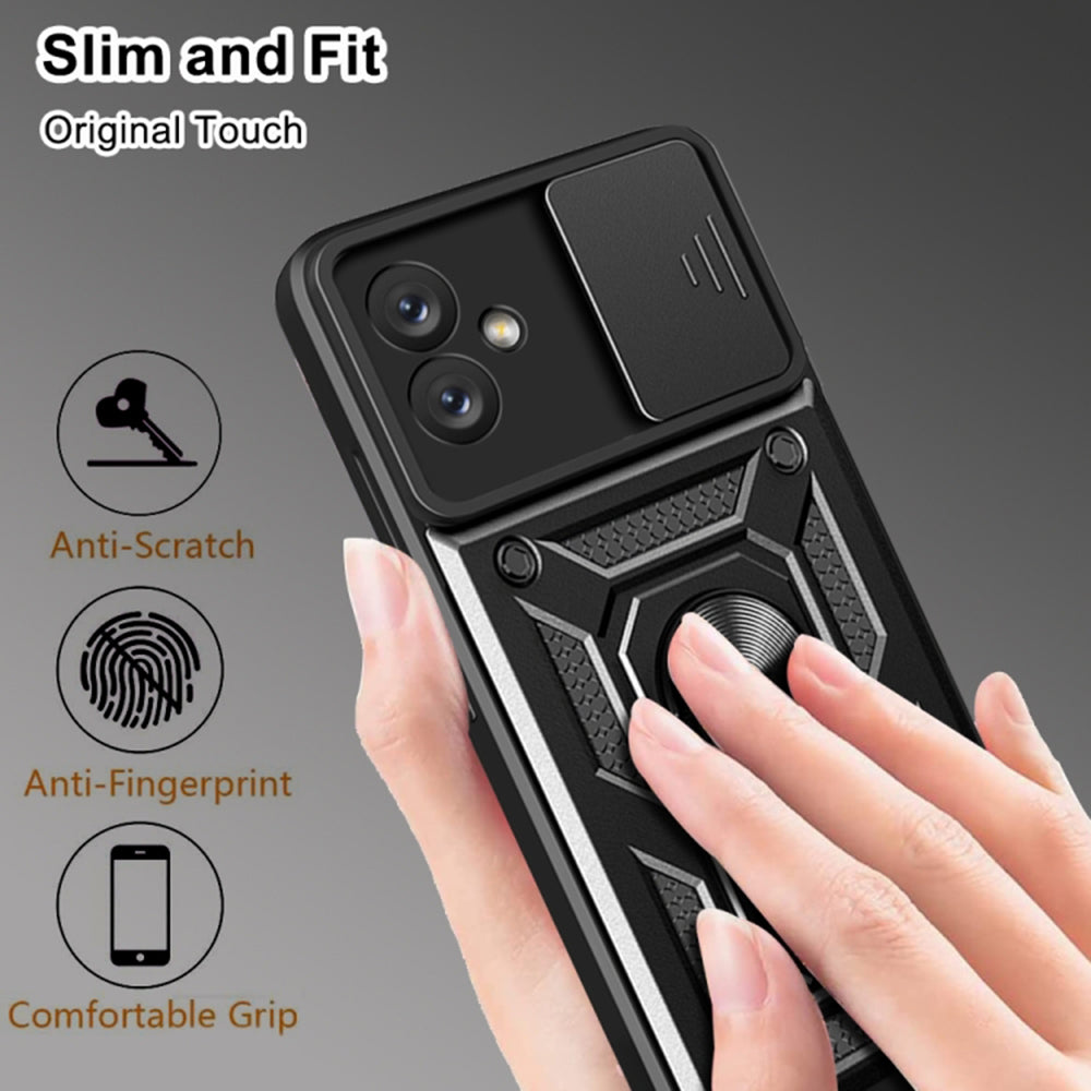 Husa de protectie Techsuit CamShield Series compatibil cu Samsung Galaxy A04e / M04, Negru