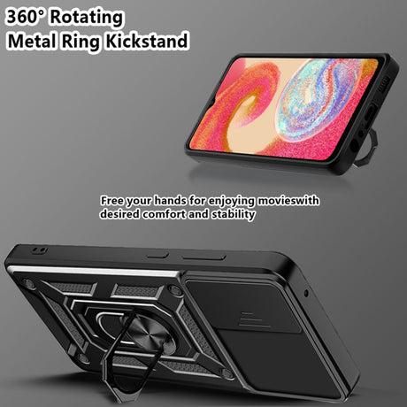 Husa de protectie Techsuit CamShield Series compatibil cu Samsung Galaxy A04e / M04, Negru