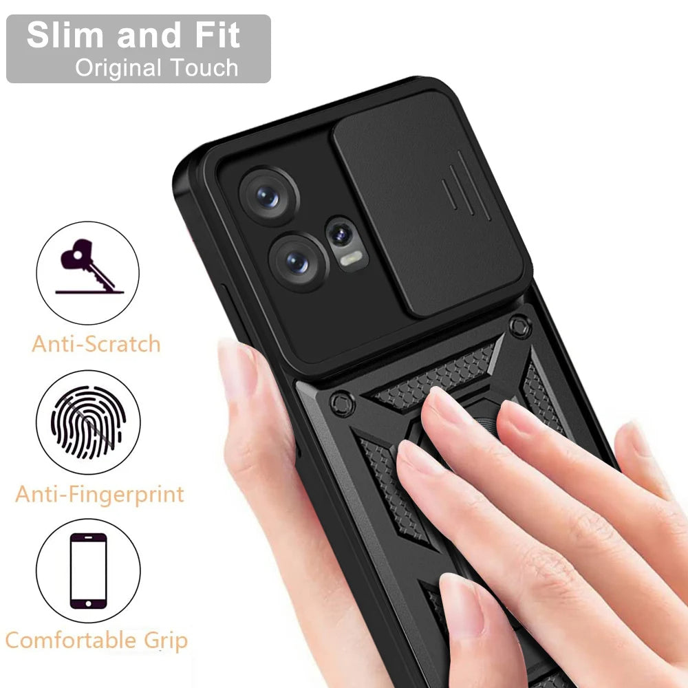 Husa de protectie Techsuit CamShield Series compatibil cu Motorola Edge 30 Fusion, Negru