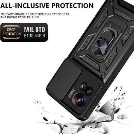Husa de protectie Techsuit CamShield Series compatibil cu Motorola Edge 30 Ultra, Negru