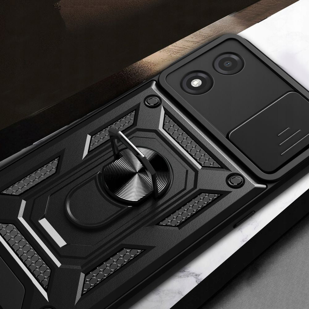Husa de protectie Techsuit CamShield Series compatibil cu Motorola Moto E13, Negru