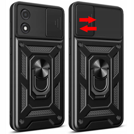 Husa de protectie Techsuit CamShield Series compatibil cu Motorola Moto E13, Negru