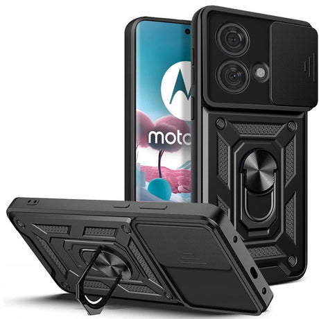 Husa de protectie Techsuit CamShield Series compatibil cu Motorola Edge 40 Neo, Negru