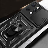 Husa de protectie Techsuit CamShield Series compatibil cu Xiaomi Redmi 12 4G / 12 5G, Negru
