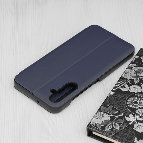 Husa de protectie Techsuit eFold Series compatibil cu Samsung Galaxy A05s, Albastru Inchis