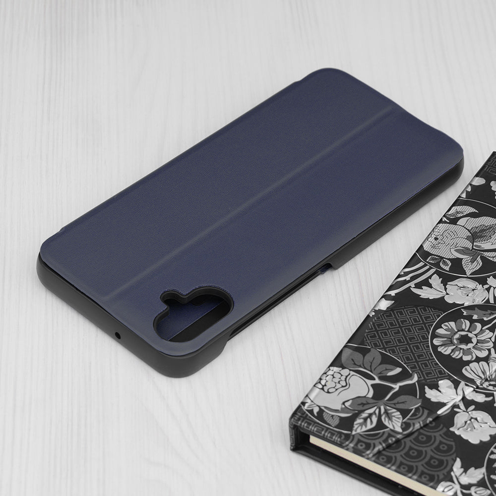 Husa de protectie Techsuit eFold Series compatibil cu Samsung Galaxy A05, Albastru Inchis