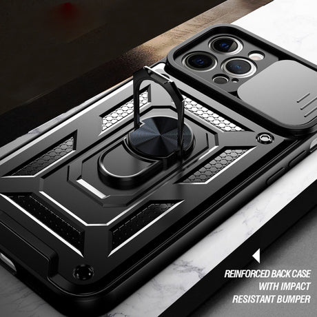 Husa de protectie Techsuit CamShield Series compatibil cu iPhone 11 Pro Max, Negru