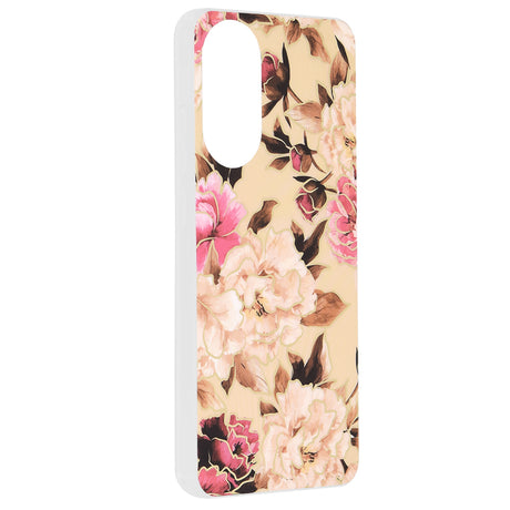 Husa de protectie Techsuit Marble Series compatibil cu Oppo A78 4G, Mary Berry Nude