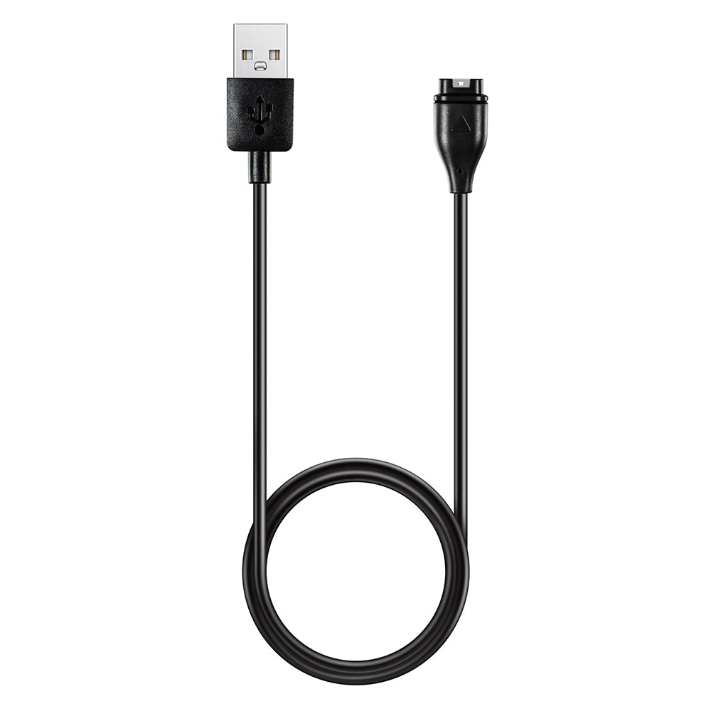 Incarcator Techsuit SmartWatch Wireless Charging Cable (TGC1), for Garmin Fenix 5/5 Plus/6/6X/7X / Vivoactive 3/5, USB, 5W, 1m, Negru