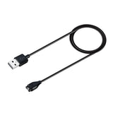 Incarcator Techsuit SmartWatch Wireless Charging Cable (TGC1), for Garmin Fenix 5/5 Plus/6/6X/7X / Vivoactive 3/5, USB, 5W, 1m, Negru