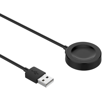 Incarcator Techsuit SmartWatch Wireless Charging Cable (THC1), for Huawei Watch 4/4 Pro/Honor 4 Pro, USB, 10W, Desk Holder, Negru
