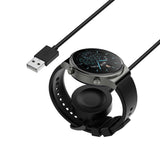 Incarcator Techsuit SmartWatch Wireless Charging Cable (THC1), for Huawei Watch 4/4 Pro/Honor 4 Pro, USB, 10W, Desk Holder, Negru